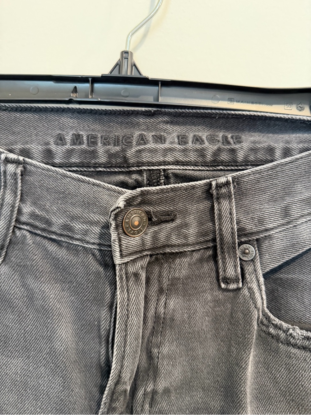 American Eagle Outfitters Women’s Charcoal Slim Straight Jeans